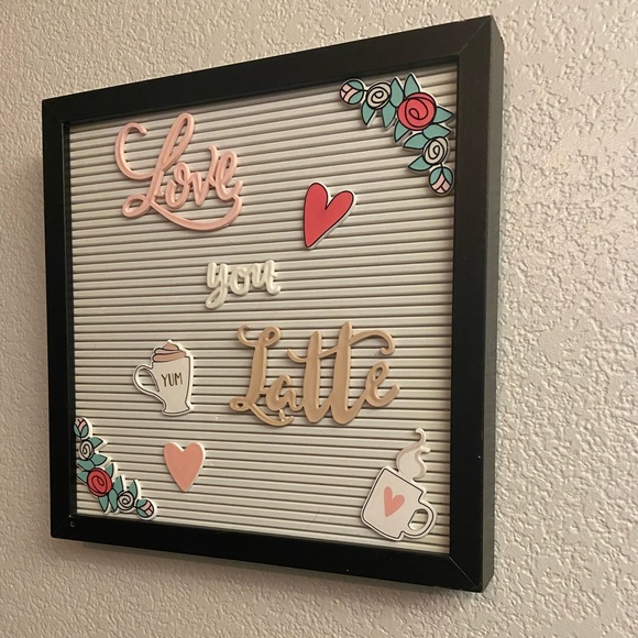 Black Frame White Background Letterboard Message Board Menu 🖼 American Crafts - Picture 2 of 10